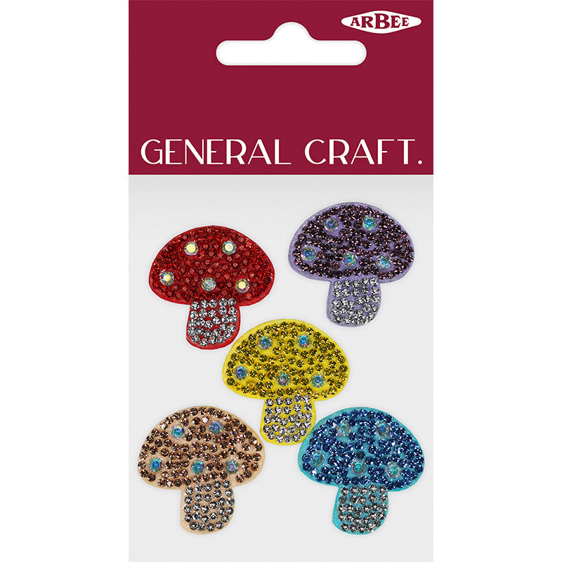 Rs Felt Mushrooms 5Pc
