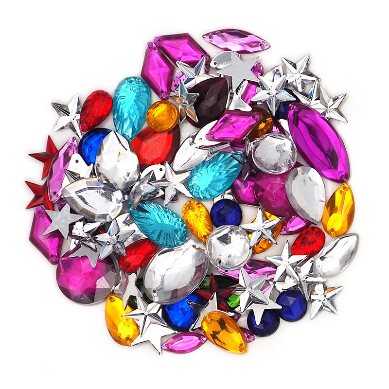 Rhinestones Tub 100G Mix
