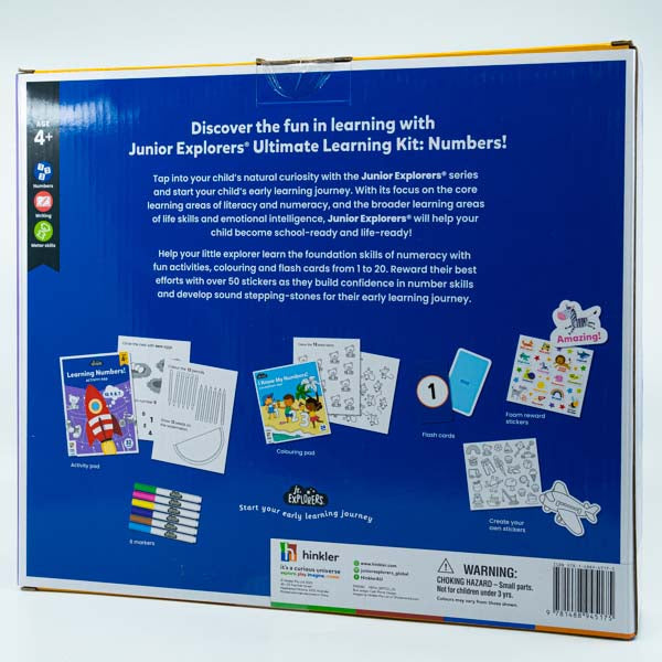 Midnight Blue Jr Explorers Ultimate Learning Kit: I know My Numbers Kids Activities