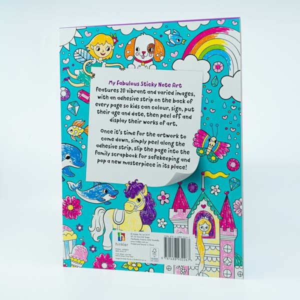 Alice Blue My Fabulous Sticky Note Art Kids Activities