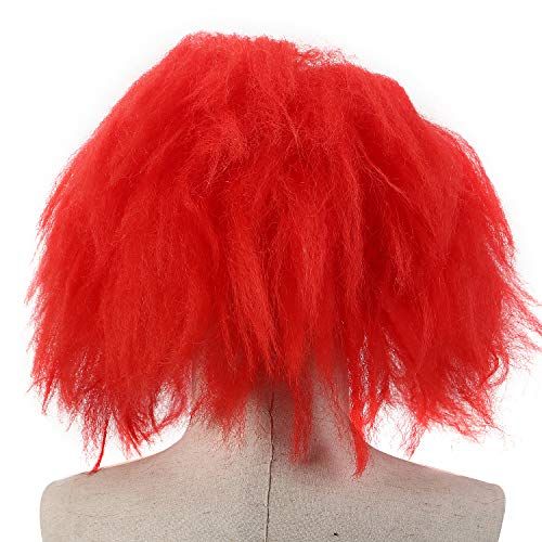 White Smoke Spooky Evil Clown Mask for Halloween, Costume Parties, Cosplay and Festive Events (White) Occasions > Christmas > Christmas Decorations