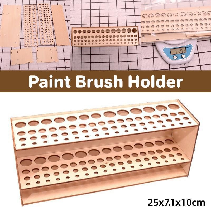 White Smoke Wooden Pen Holder Storage Organizer Shelf for Desk Office Stationery Supplies Craft Storage & Lighting