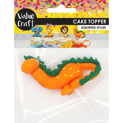 Misty Rose Cake Topper Plasticine Dinosaur 1Pc Party