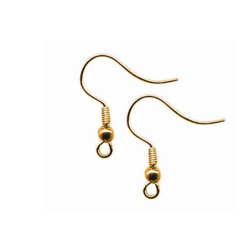 White Smoke Jewellery Findings Shepherd Hooks Gold 20Pcs Charms and Pendants