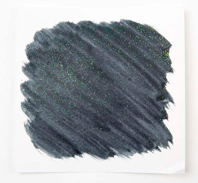 White Smoke EC Washable Glitter Watercolour 250ml Black Kids Paints