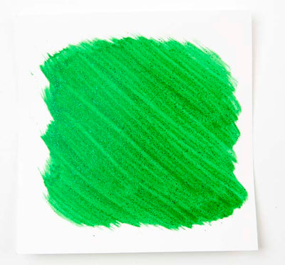 White Smoke EC Washable Glitter Watercolour 250ml Green Kids Paints