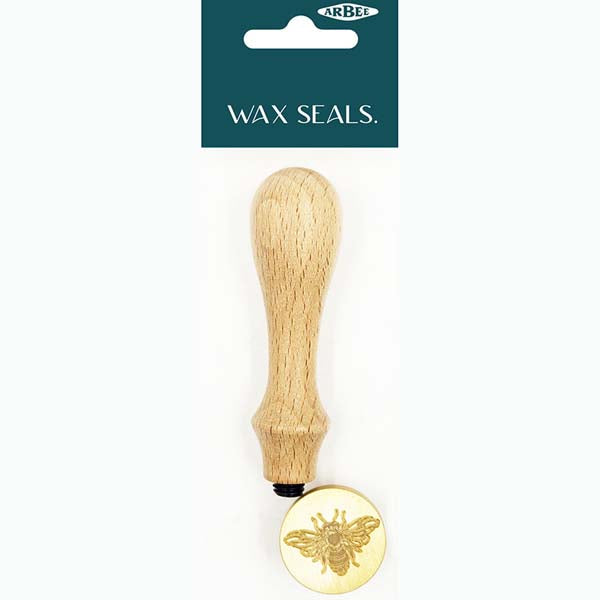 White Smoke Wax Seal Wood Stamp, Bee Modelling and Casting Supplies