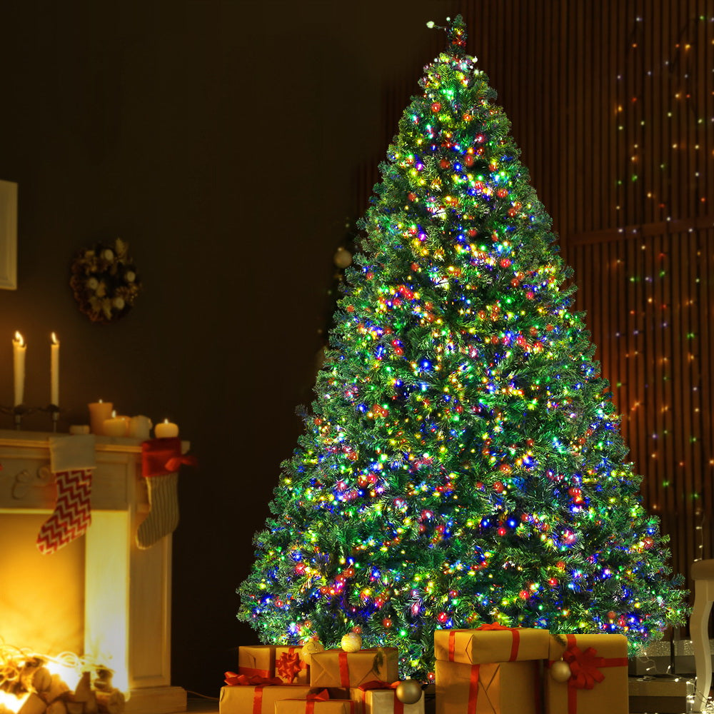 Black Jingle Jollys Christmas Tree 2.1m Xmas Tree Decor 2800 LED Lights 8 Modes Occasions > Christmas > Outdoor Decorations & Lights