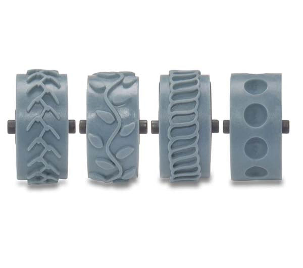 White Smoke Sculpey Texture Wheel, 5Pcs Modelling Tools & Accessories