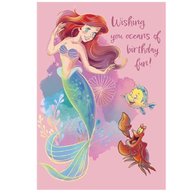 Thistle Hallmark Disney Princess Interactive Sound Card Wishing you oceans of birthday fun! Bags & Invitation