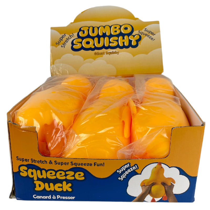 White Smoke Squishy Jumbo Duck 30cm Squishy & Squeeze