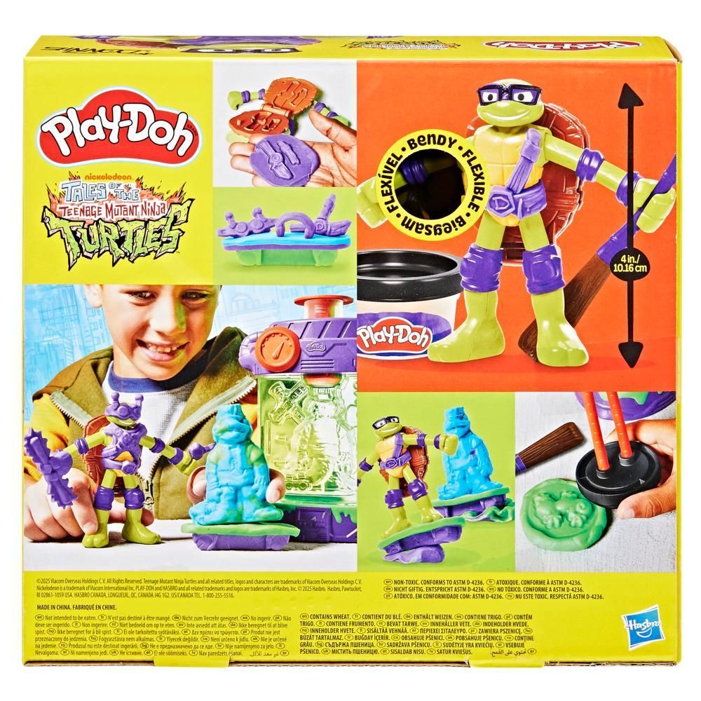 Goldenrod Play-Doh Teenage Mutant Ninja Turtles Mutation Station Playset Kids Clay, Dough & Modelling