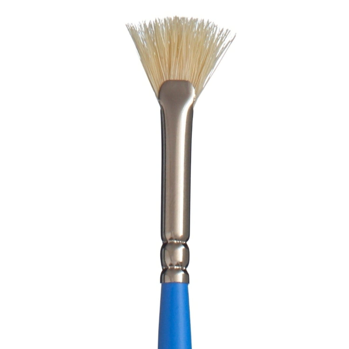 White Smoke Princeton Select 3750 Natural Short Handle Brush, Bristle Fan Size 10/0 Paint Brushes
