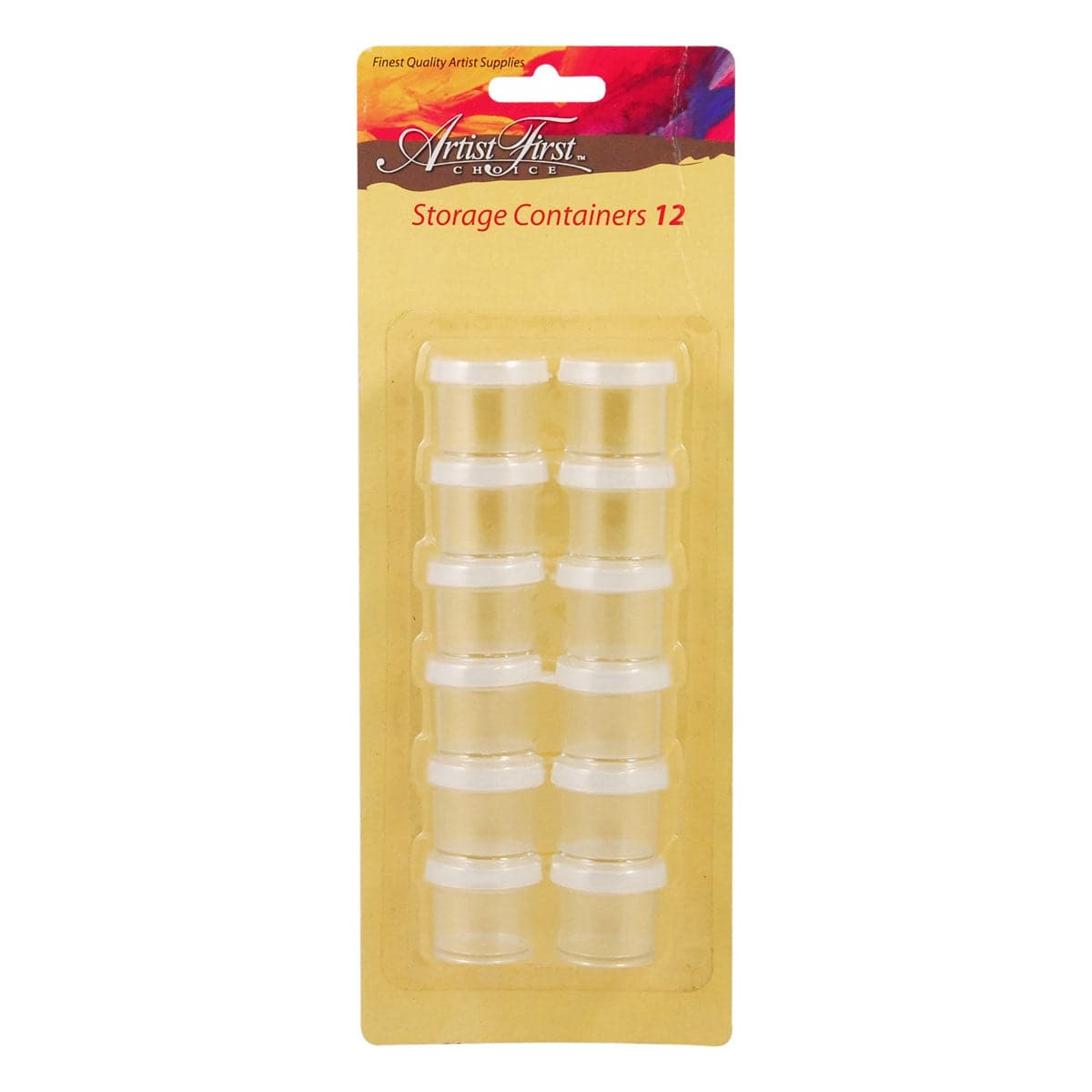 Dark Khaki Artist First Choice Storage Containers 12 Pieces Painting Accessories