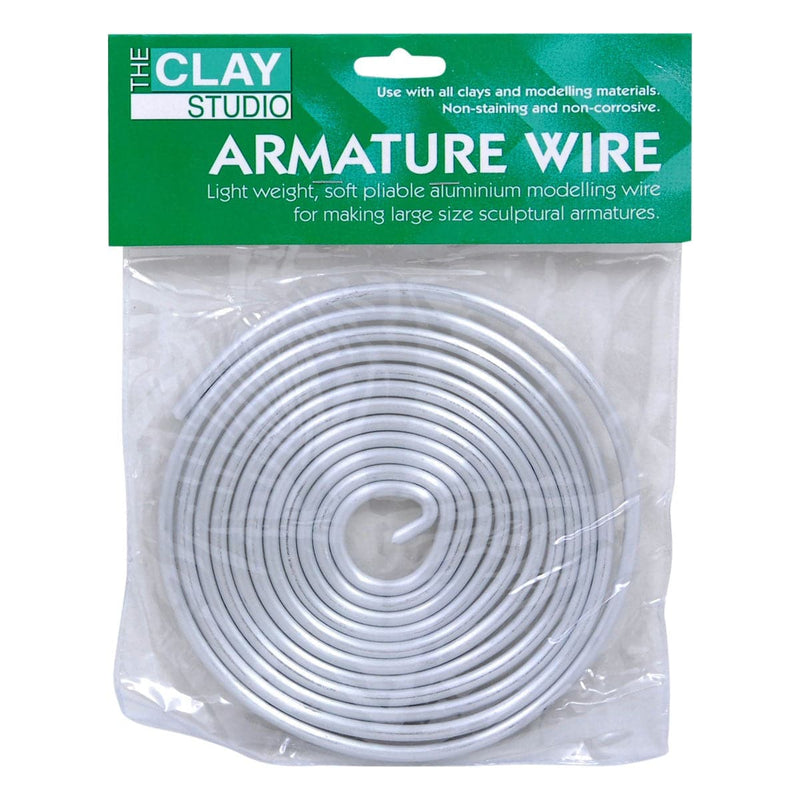 Light Steel Blue The Clay Studio Aluminium Armature Wire 4.8mm x 3m Modelling and Casting Tools and Accessories