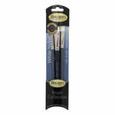 Dim Gray Holcroft Oil, Acrylic & Watercolour Brush Set White 3 Pack Taklon and Synthetic Brushes
