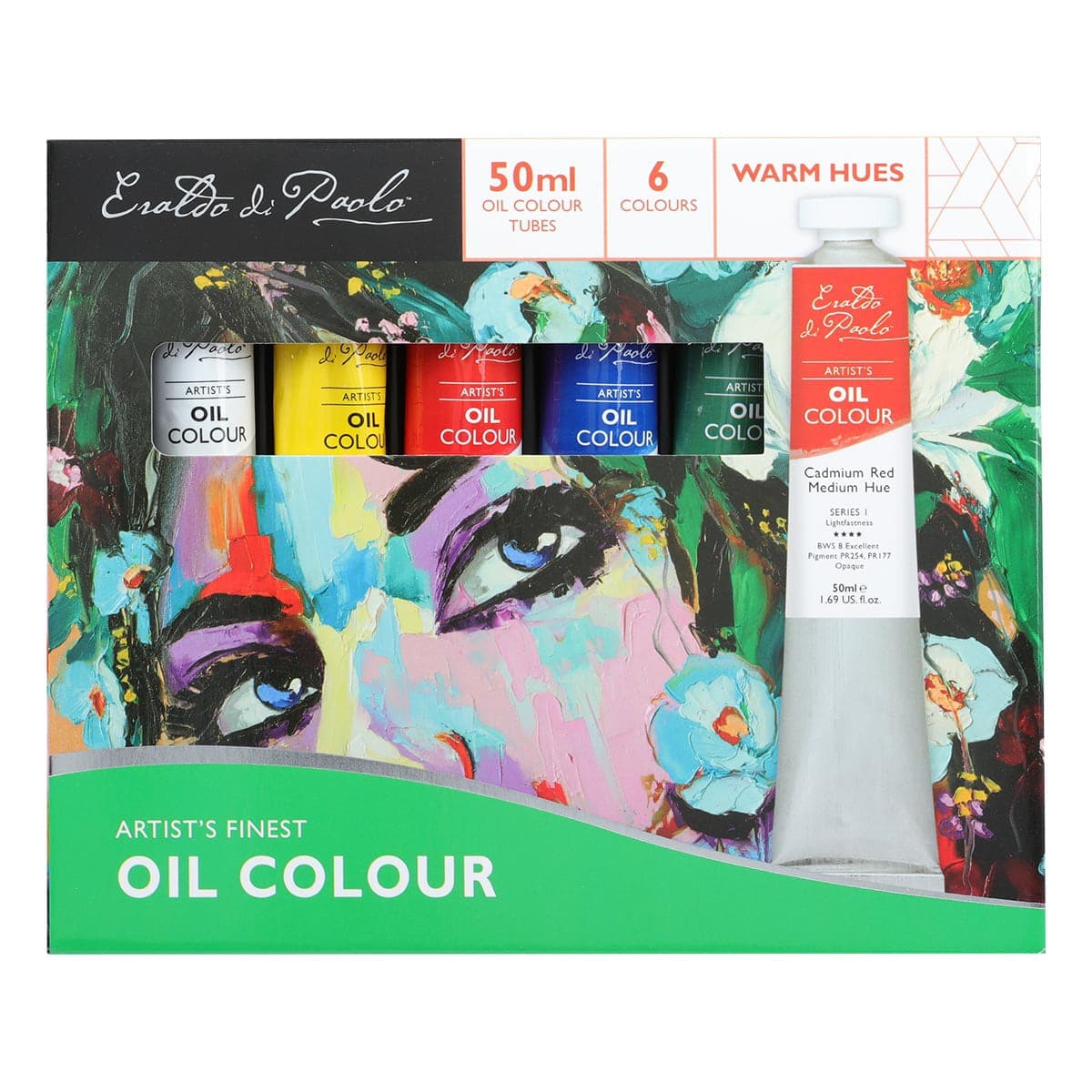 Thistle Eraldo di Paolo Oil Paint Warm Hues 6 x 50ml Oil Paints