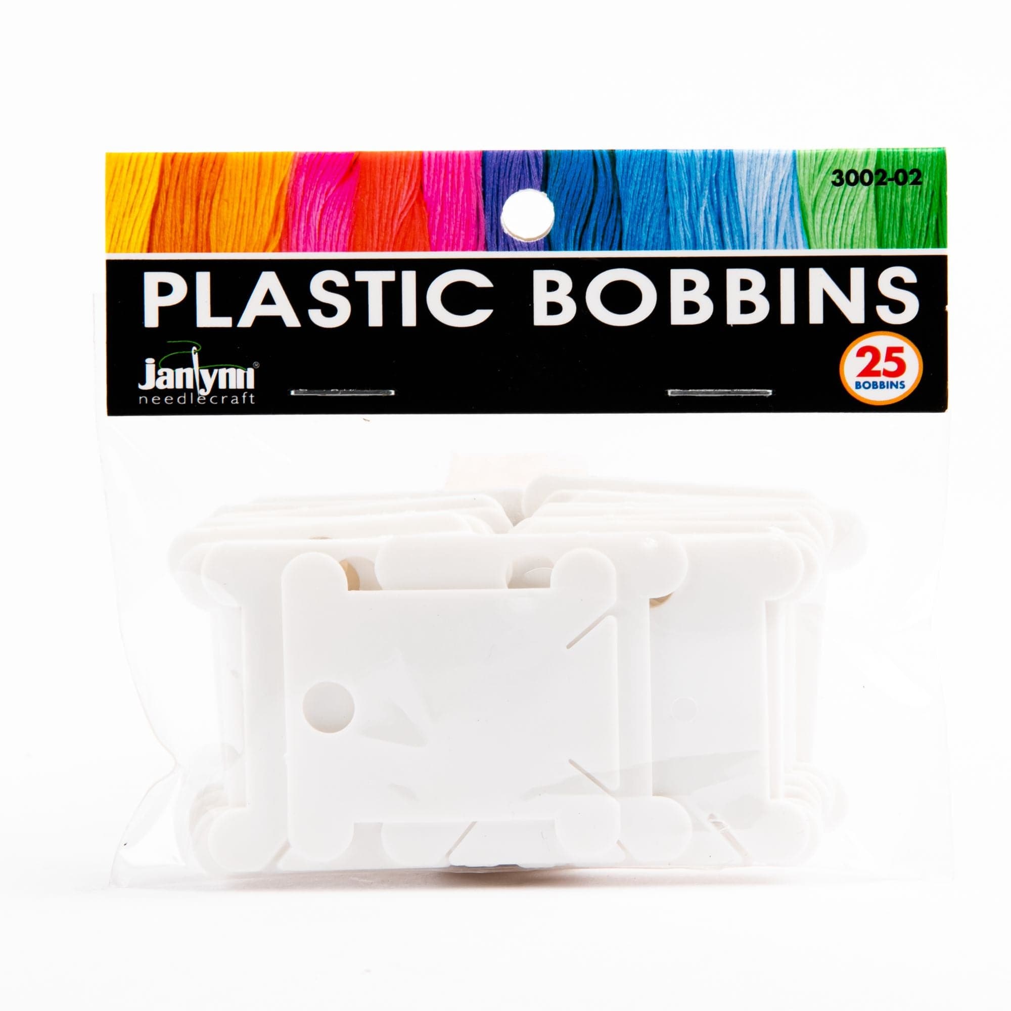 Plastic Floss Bobbins - Pack of 25 Janlynn 3002-02 - Craft Warehouse
