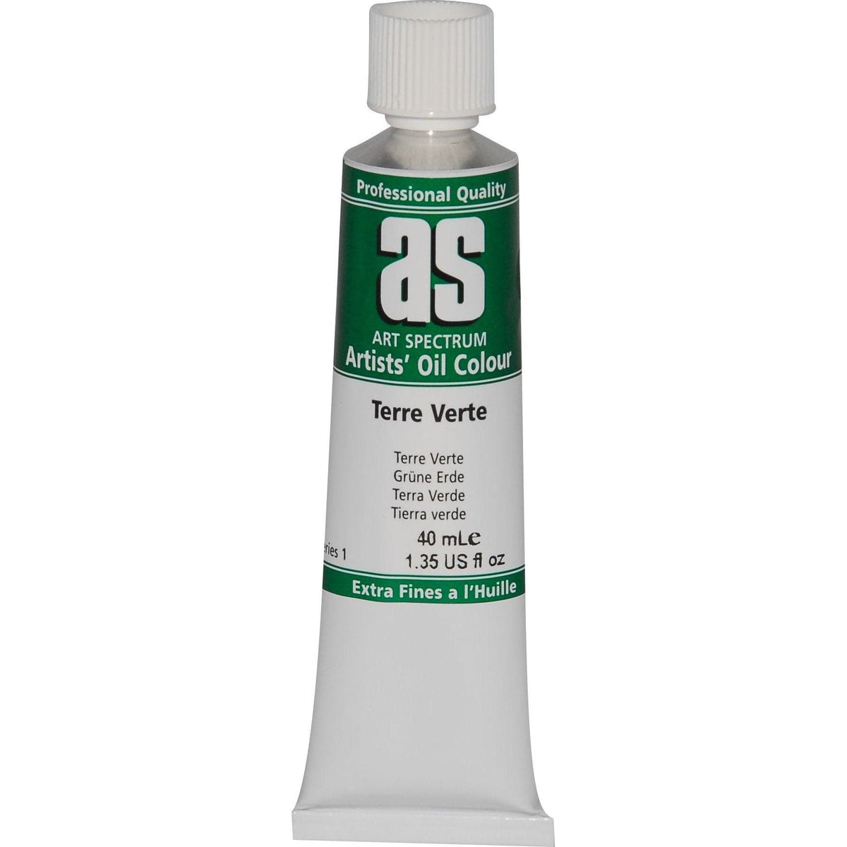 Gray Art Spectrum Oil Paint 40mL Terre Verte S1 Oil Paints