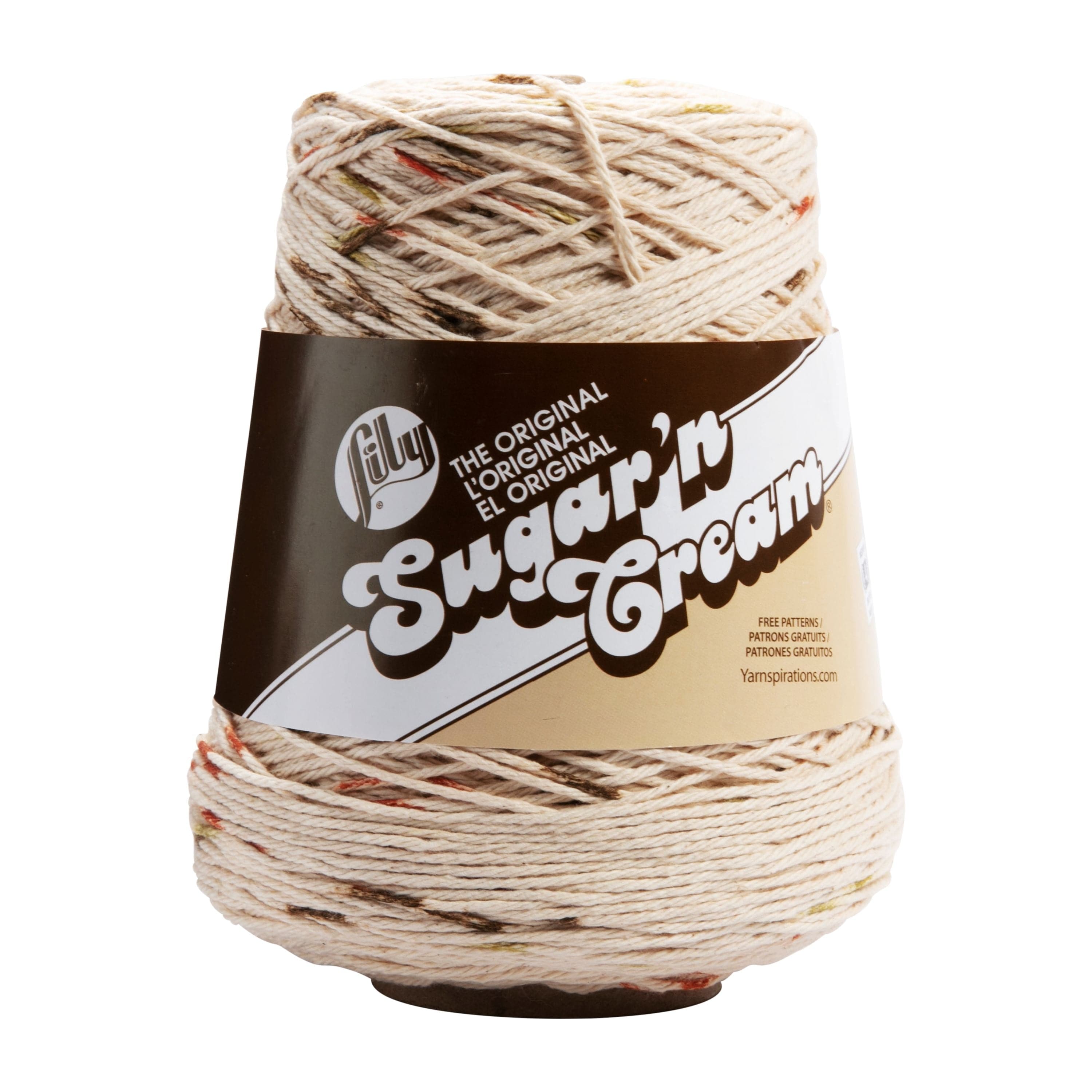 Lily Sugar'n Cream Yarn Cones Sonoma 400g