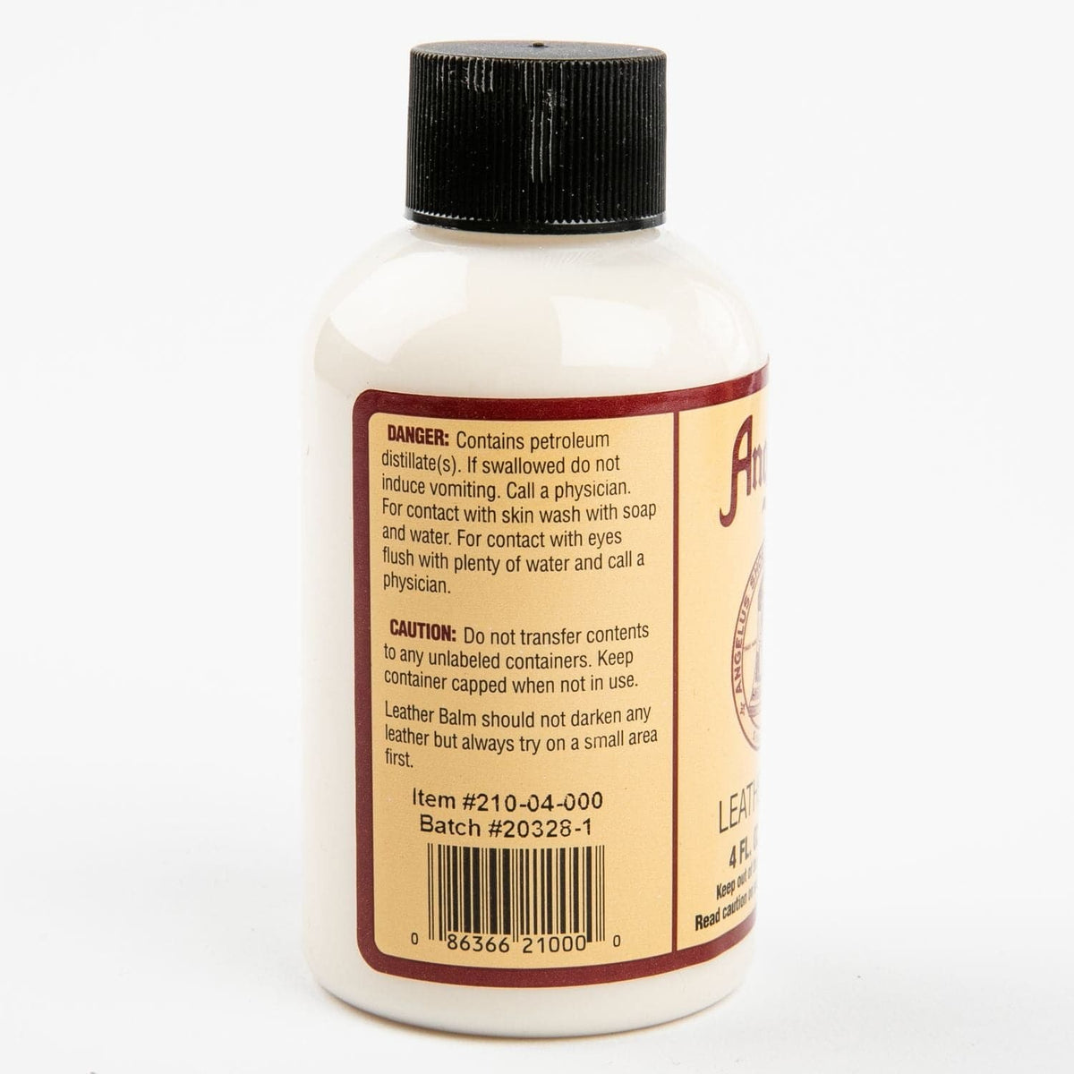 Tan Angelus Leather Balm (4 Floz) 118Ml Leather Care