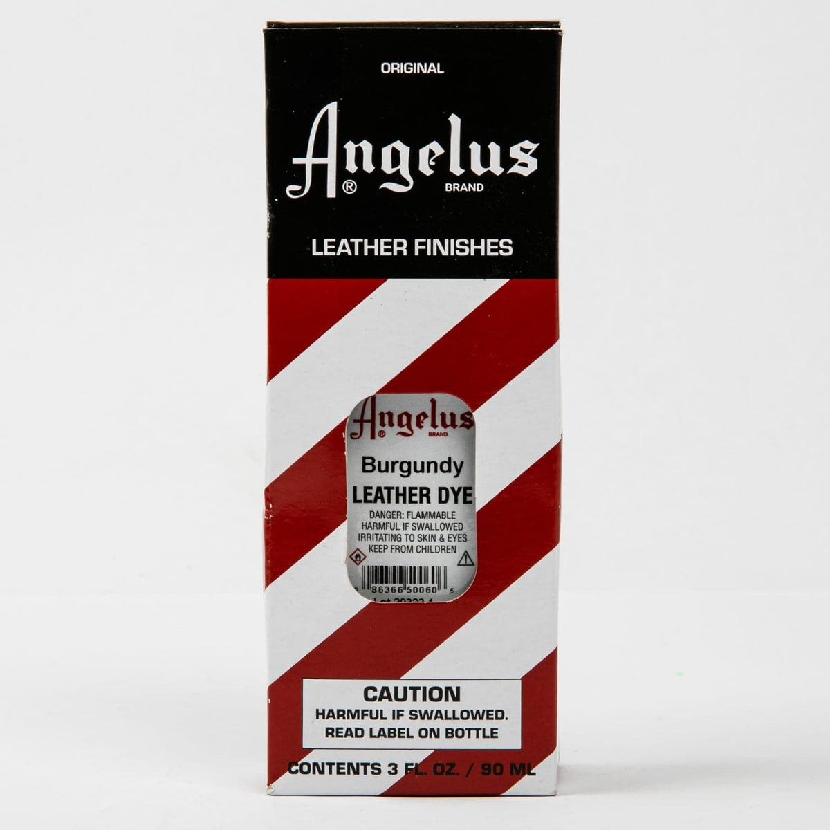 Dark Red Angelus Leather Dye Burgundy #060 3Oz/88.72Ml Leather Dyes