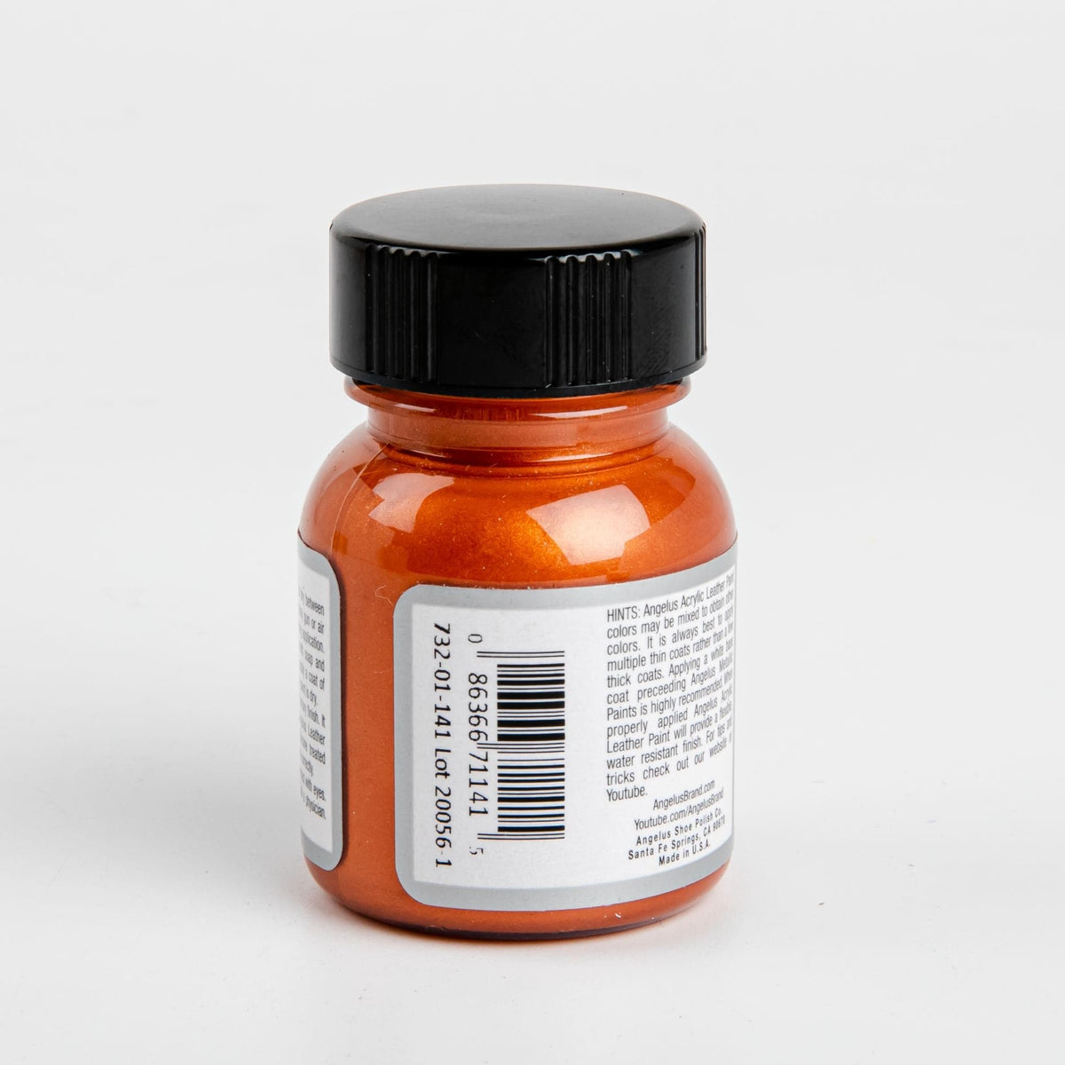 Chocolate Angelus Acrylic Paint Copper #141 29mL Leather Paints