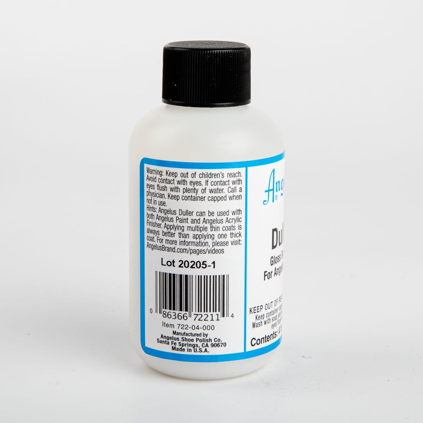 Gray Angelus Duller For Paint 118mL Leather Paint Mediums