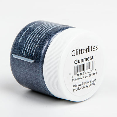 Dark Slate Gray Angelus Glitterlite Acrylic Paint Gunmetal #223 Paint 29Ml Leather Paints
