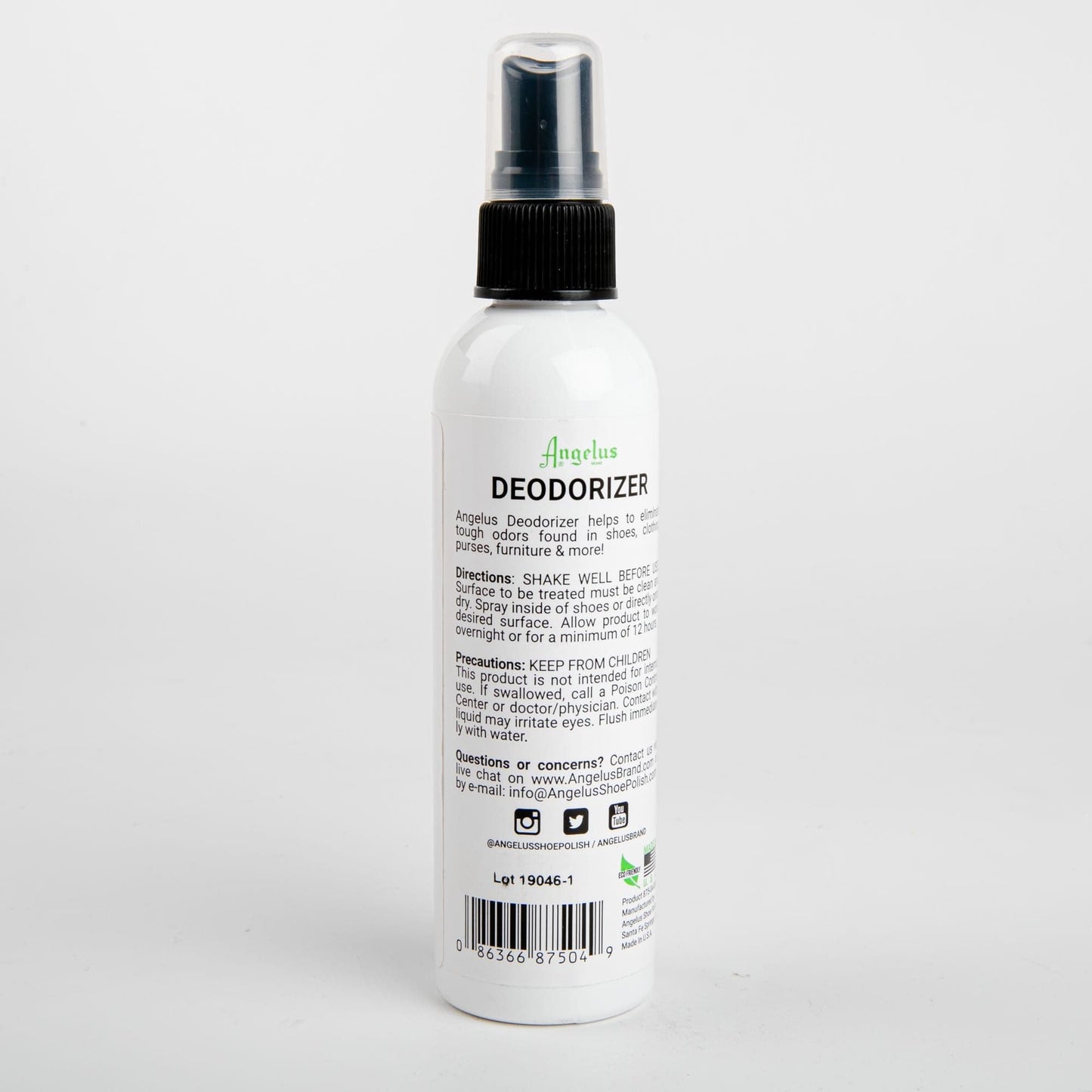 Gray Angelus Deoderizer 118Ml Leather Care
