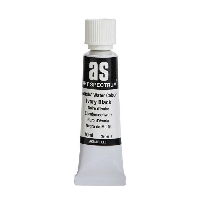 Gray Art Spectrum Artists Watercolour Paint Ivory Black S1 Watercolour Paints