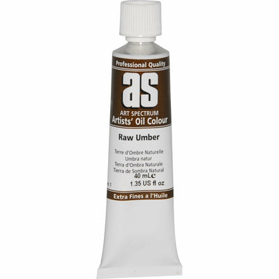 Dark Slate Gray Art Spectrum Oil Paint 40mL Raw Umber S1 Oil Paints