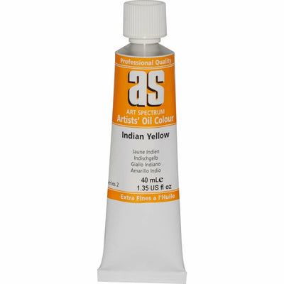 Chocolate Art Spectrum Oil Paint 40mL Indian Yellow S2 Oil Paints