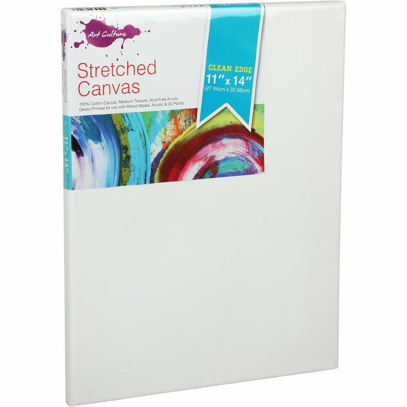 Lavender Art Culture Thin 16mm Bar Stretched Canvas 11 x 14 Inches 1 Pack Canvas and Painting Surfaces
