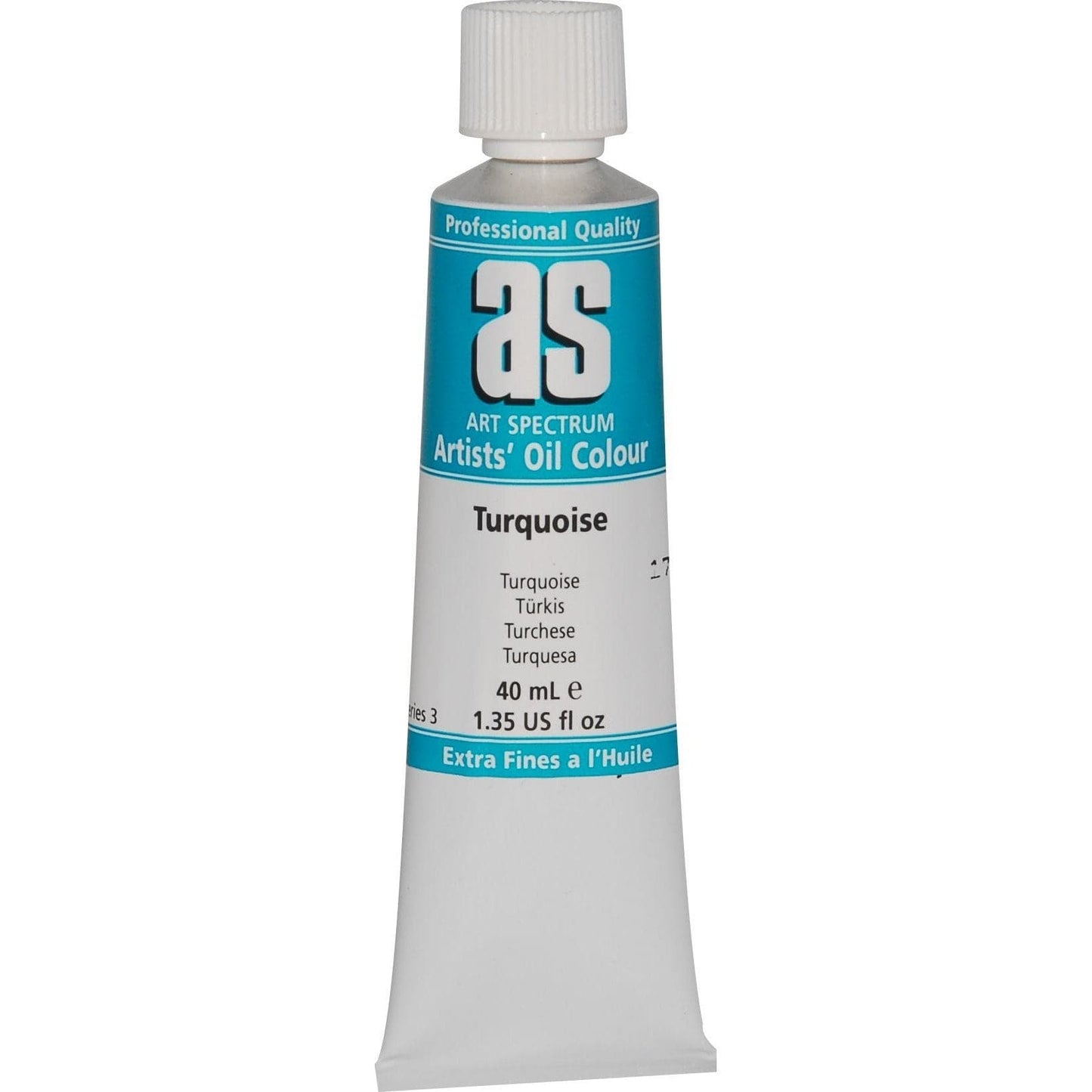 Dark Cyan Art Spectrum Oil Paint 40mL Turquoise S3 Oil Paints