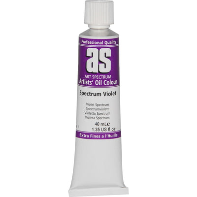 Dark Slate Blue Art Spectrum Oil Paint 40mL Spectrum Violet S1 Oil Paints
