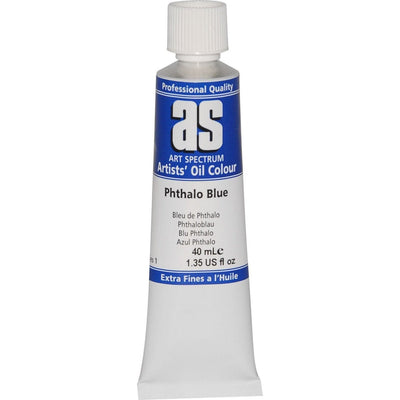 Midnight Blue Art Spectrum Oil Paint 40mL Phthalo Blue S1 Oil Paints