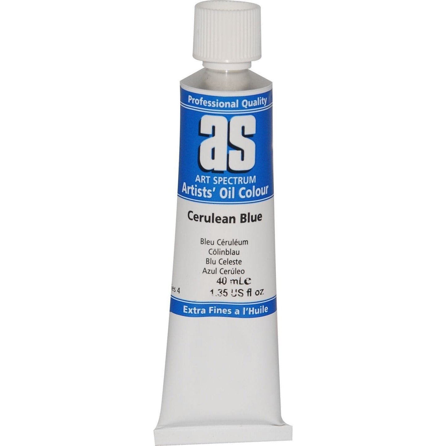 Dark Slate Blue Art Spectrum Oil Paint 40mL Cerulean Blue S4 Oil Paints