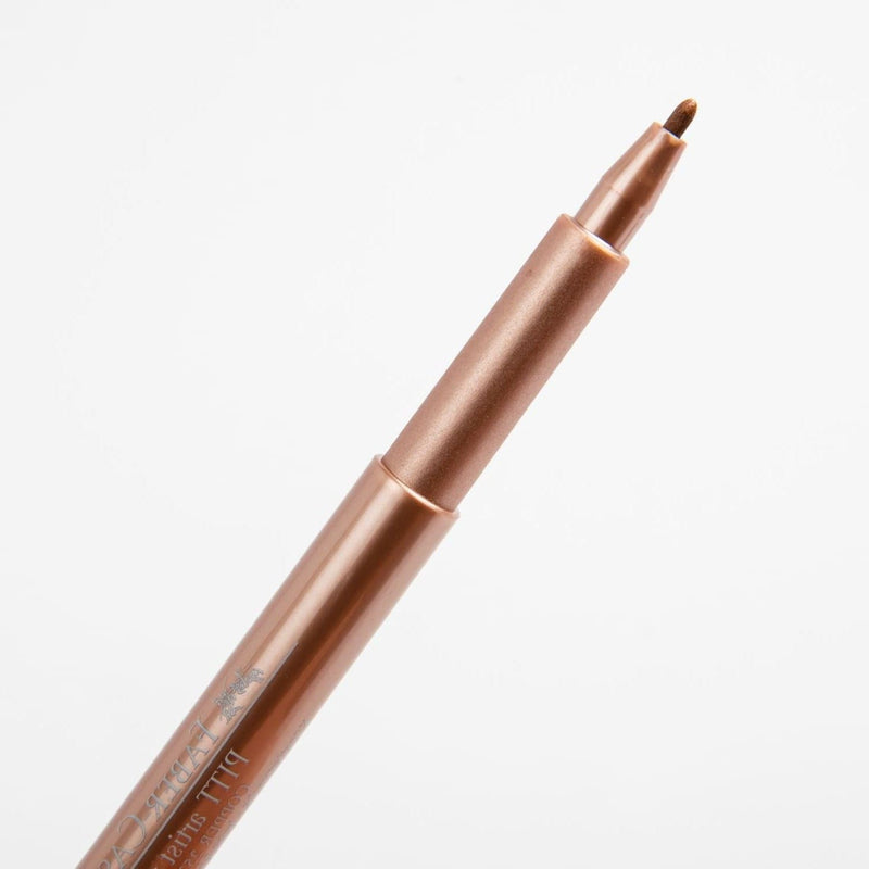 White Smoke Faber Castell Pitt Artist 1.5mm Bullet Pen  252 Copper Pens and Markers