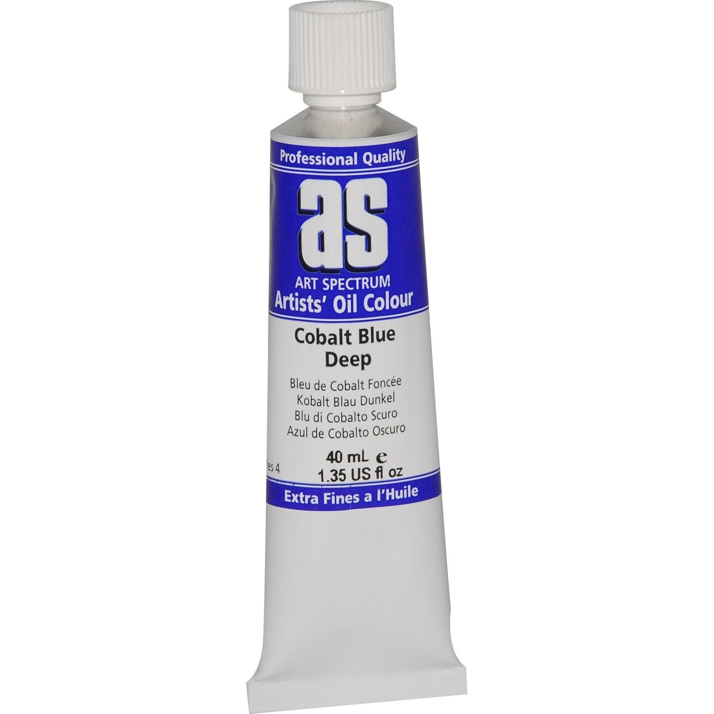 Midnight Blue Art Spectrum Oil Paint 40mL Cobalt Blue Deep S4 Oil Paints