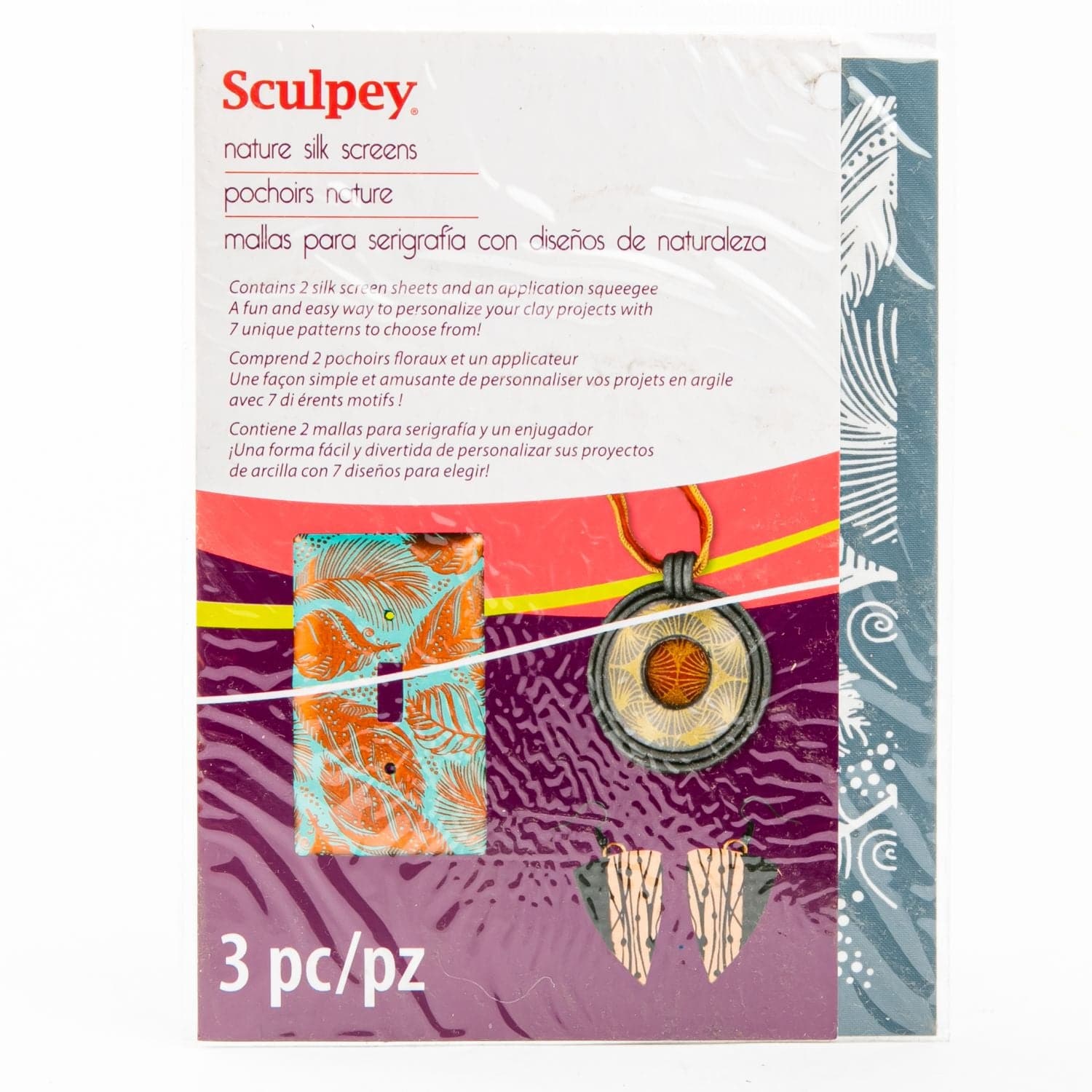 Sculpey Silk Screen Nature