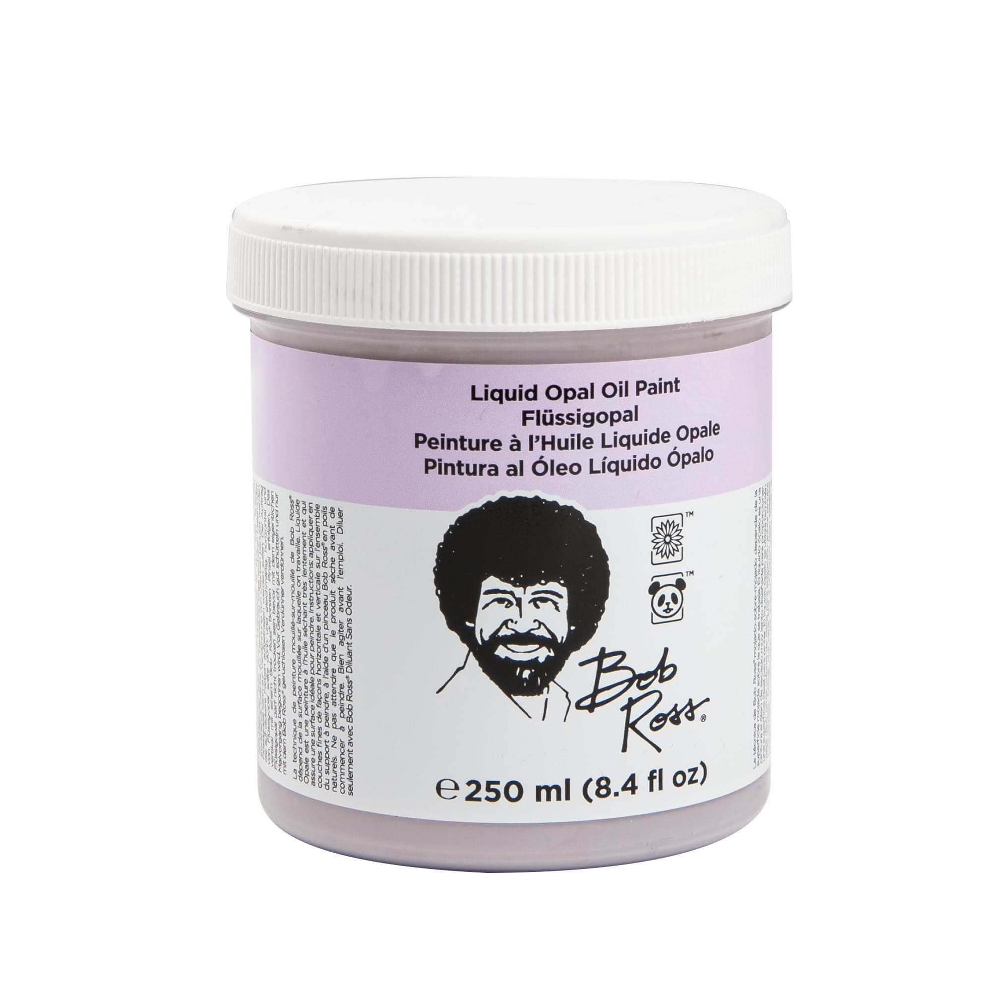  Bob Ross Oil Paint Base Coat 250ml-Liquid Opal