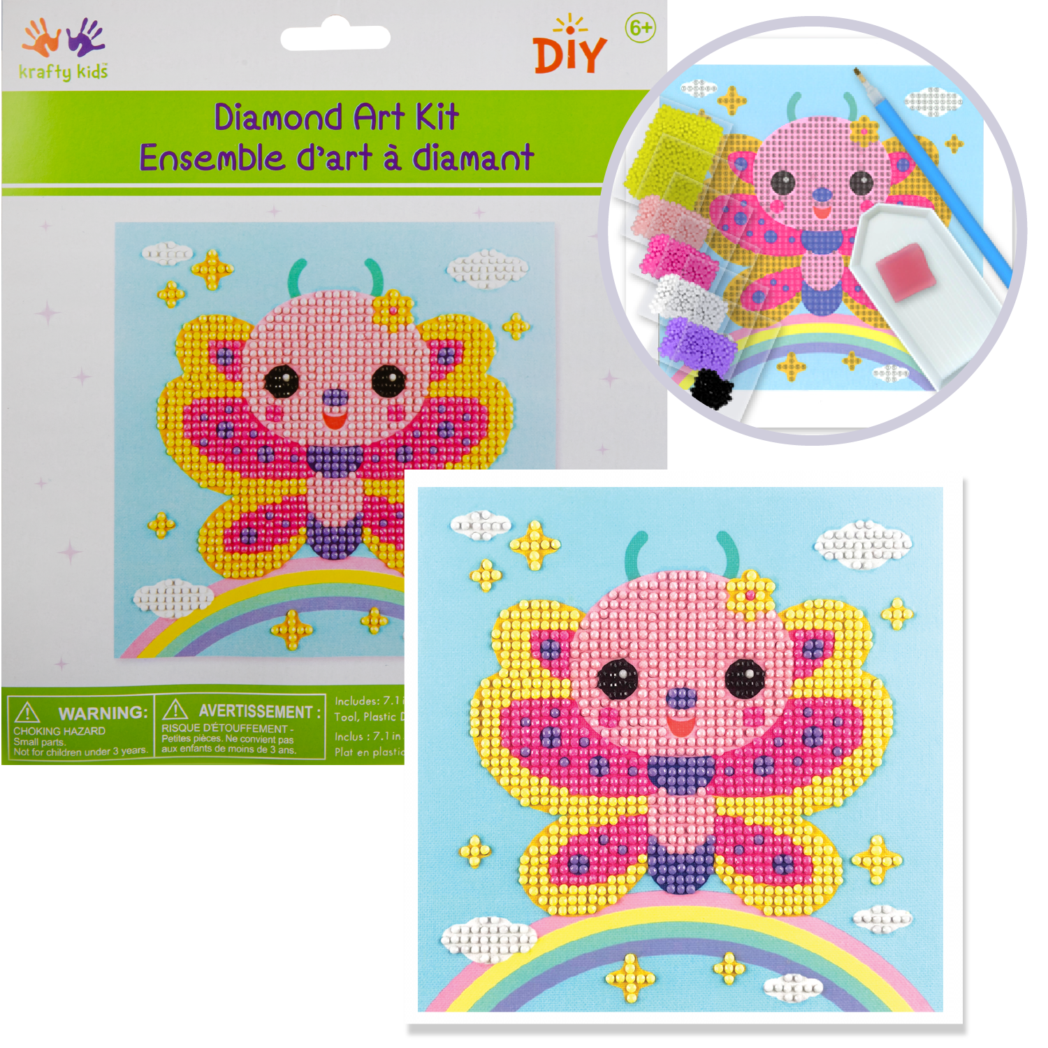 Krafty Kids Diamond Art Kits