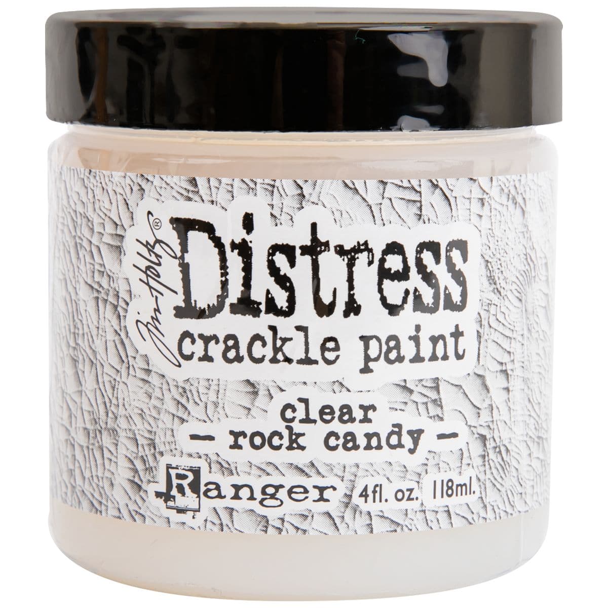 Ranger Distress Crackle Paint - Clear Rock Candy 4 oz - TDC31888