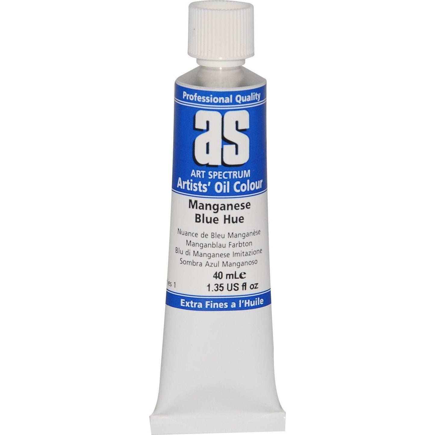 Dark Slate Blue Art Spectrum Oil Paint 40mL Manganese Blue Hue S1 Oil Paints