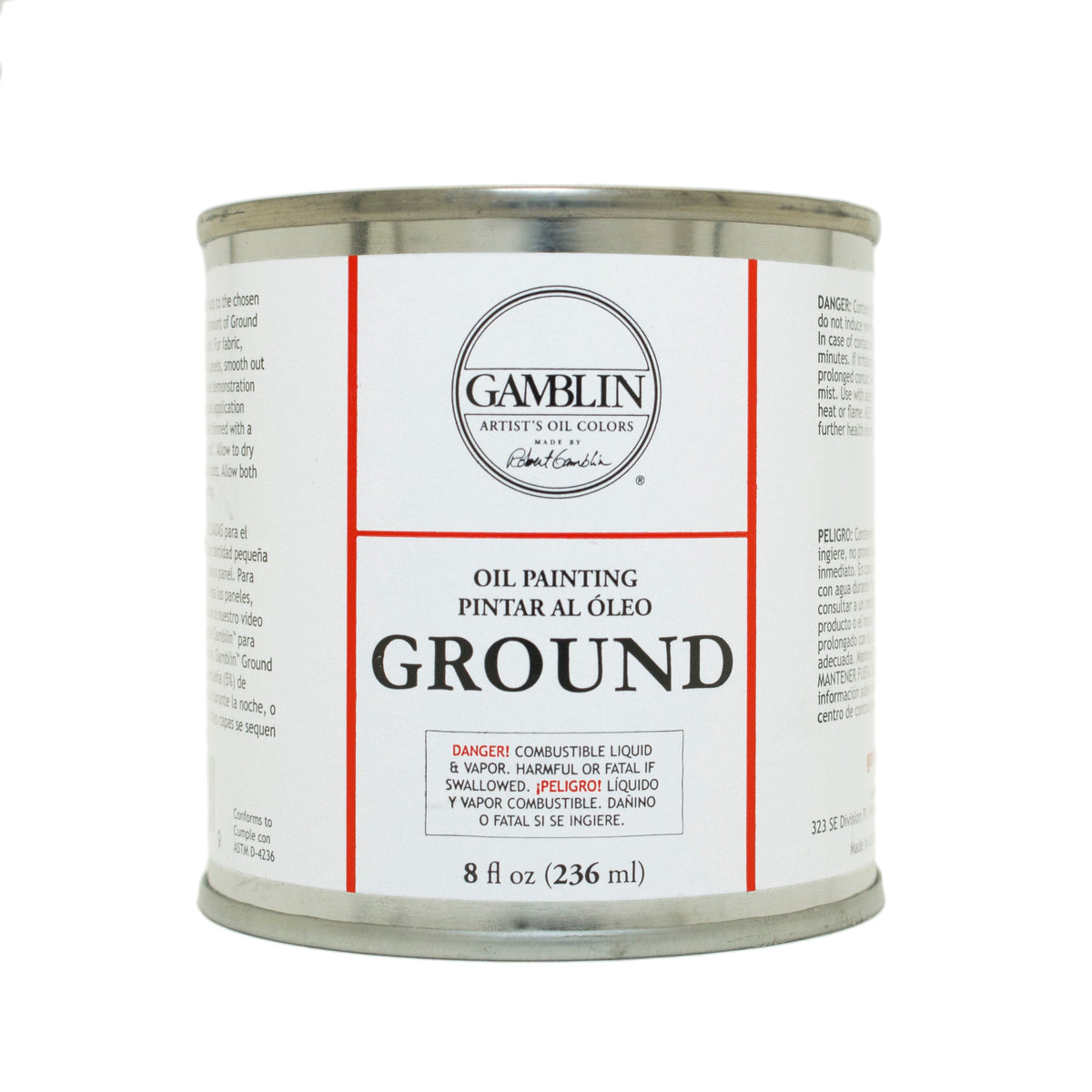 Lavender Gamblin Ground 236mL/8Oz Oil Paints