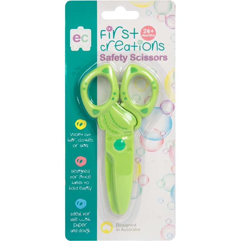 Light Gray Educational Colours First Creations  Scissors   Safety Kids Craft Basics