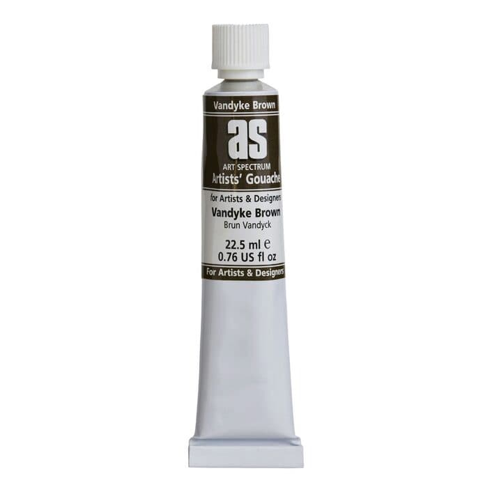 Gray Art Spectrum Gouache 22.5mL Van Dykebrown Gouache
