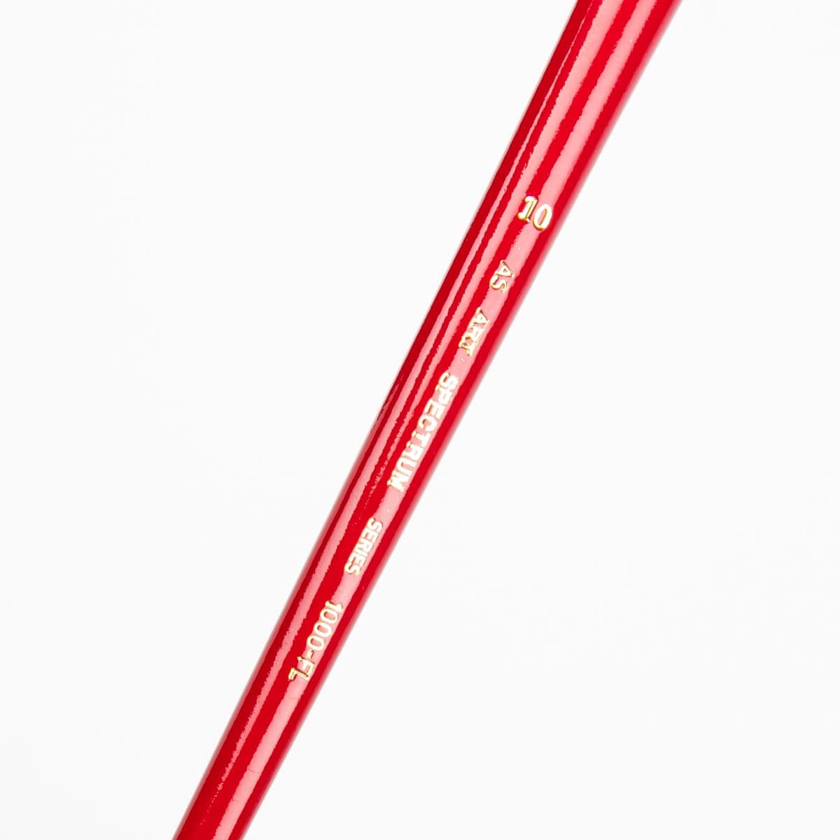 Snow Art Spectrum Brush Series 1000 Interlocked Hog Bristle - Flat Size - 10 Paint Brushes