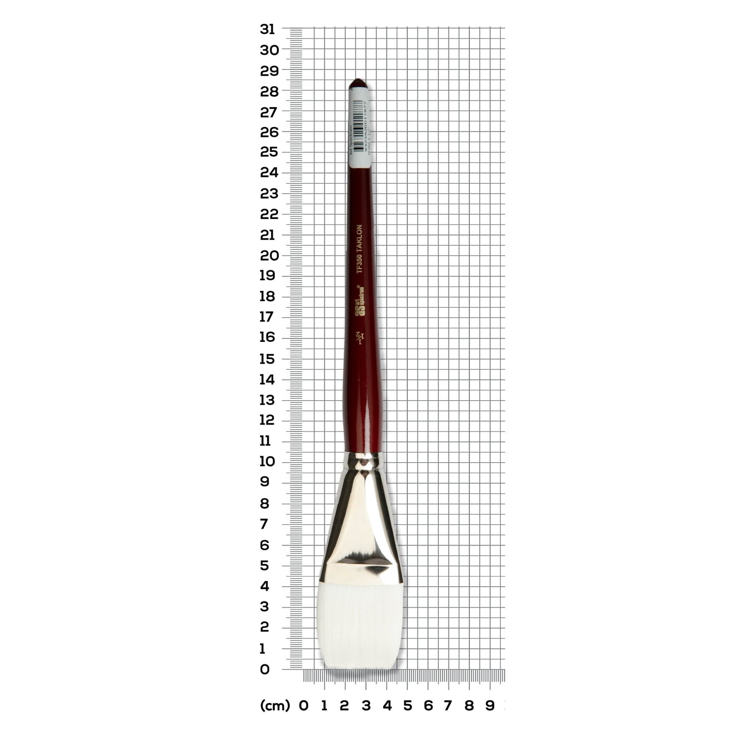 Gray Art Spectrum Brush Series Tf350 White Taklon - Flat Size - 1.5" Paint Brushes